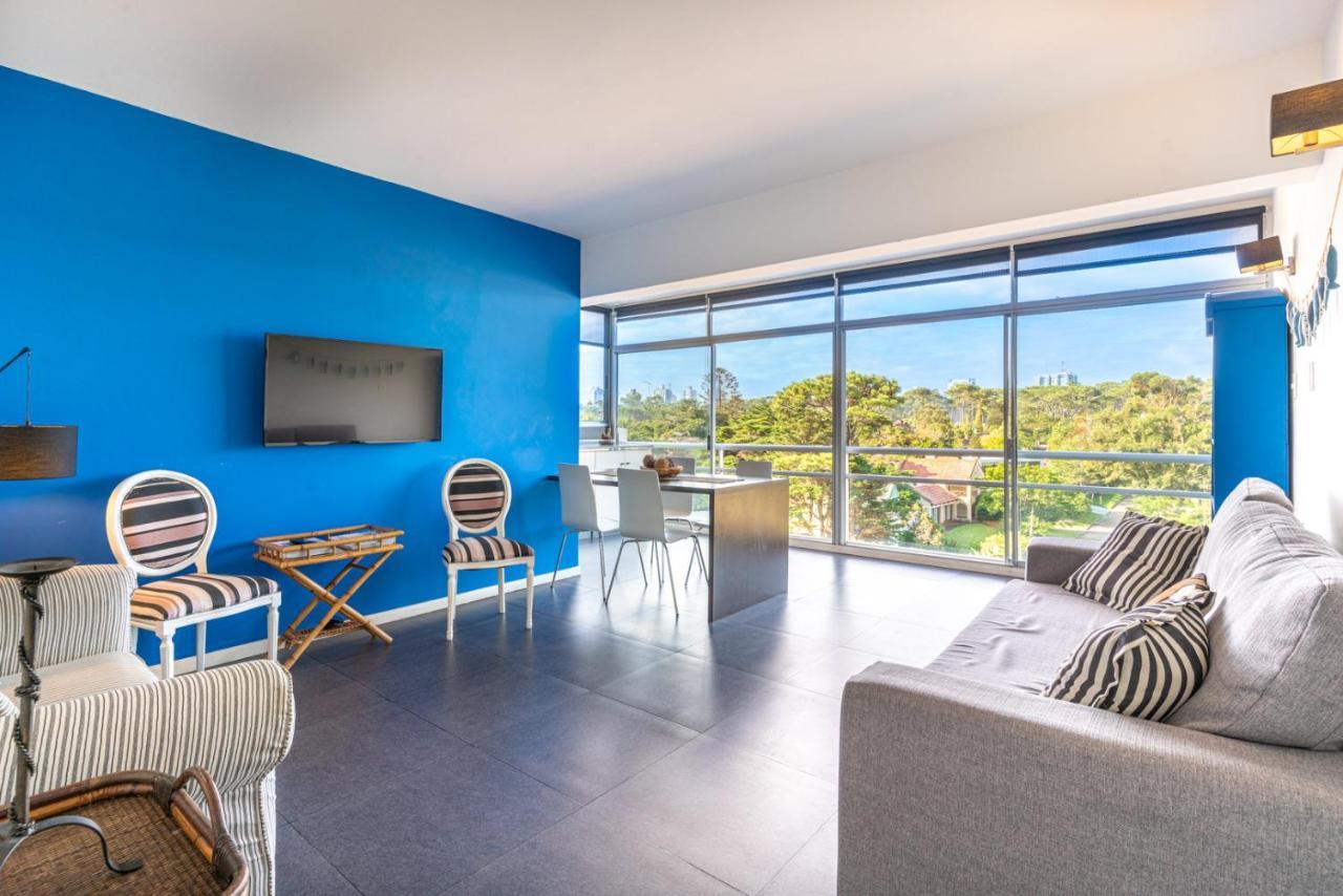 Casa Azul Primera Linea Mar I Playa Mansa Parada 10 Edificio Isla De Gorriti Punta del Este Bagian luar foto