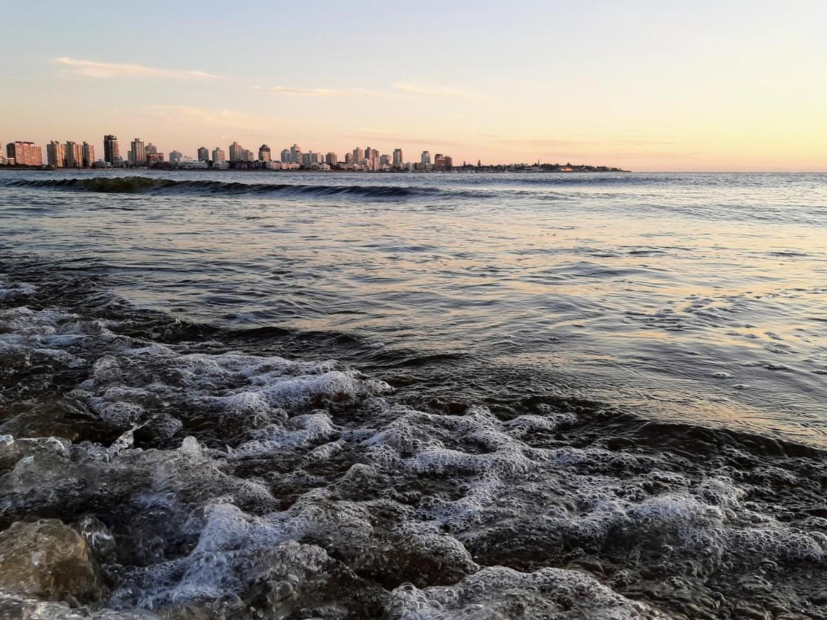 Casa Azul Primera Linea Mar I Playa Mansa Parada 10 Edificio Isla De Gorriti Punta del Este Bagian luar foto