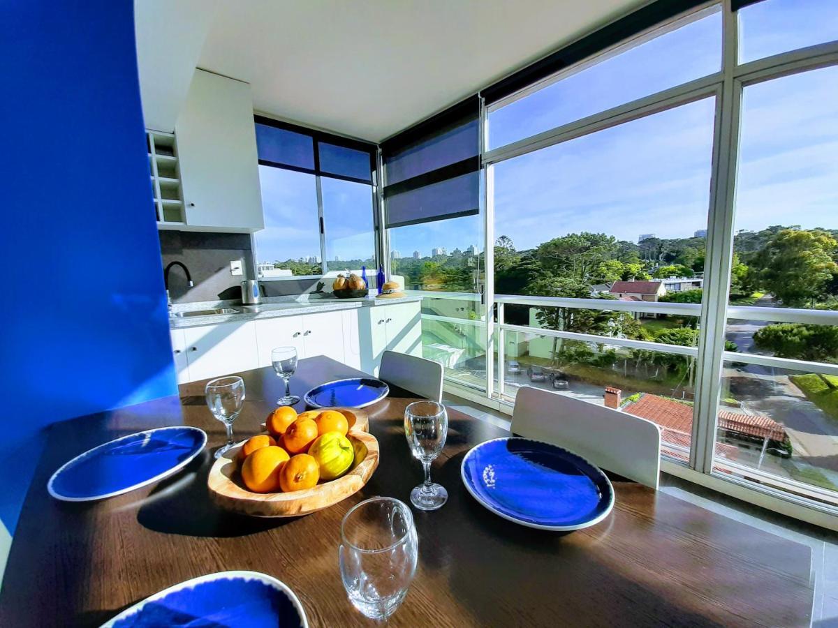 Casa Azul Primera Linea Mar I Playa Mansa Parada 10 Edificio Isla De Gorriti Punta del Este Bagian luar foto