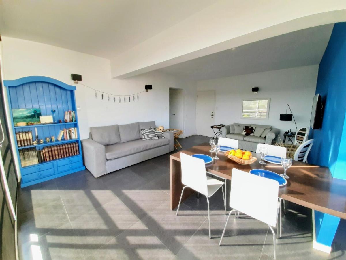 Casa Azul Primera Linea Mar I Playa Mansa Parada 10 Edificio Isla De Gorriti Punta del Este Bagian luar foto