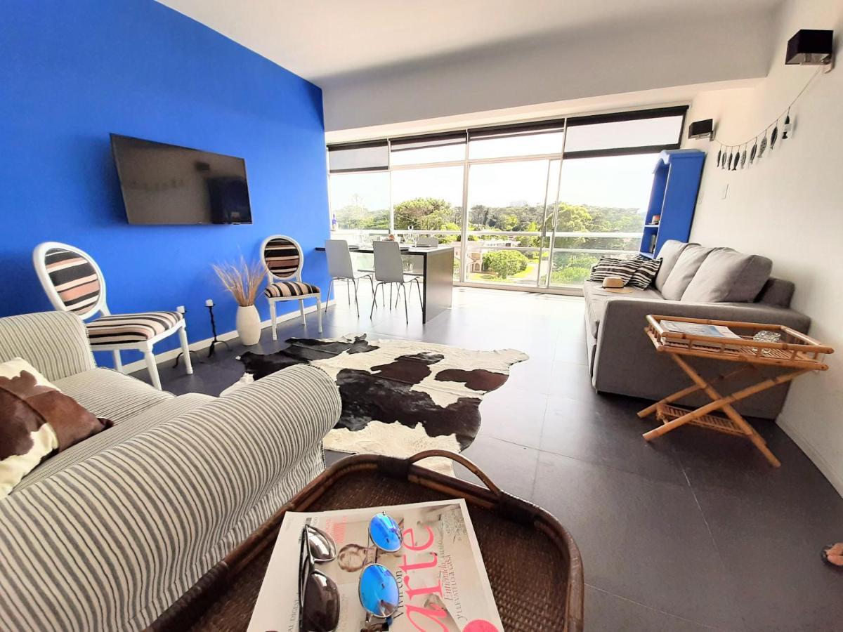 Casa Azul Primera Linea Mar I Playa Mansa Parada 10 Edificio Isla De Gorriti Punta del Este Bagian luar foto